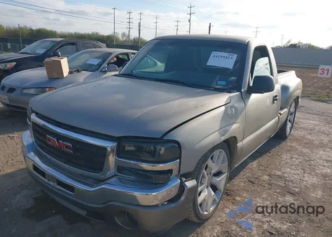 2003 GMC Sierra 1500 из США, поврежденный, VIN 1GTEC14X03Z344681